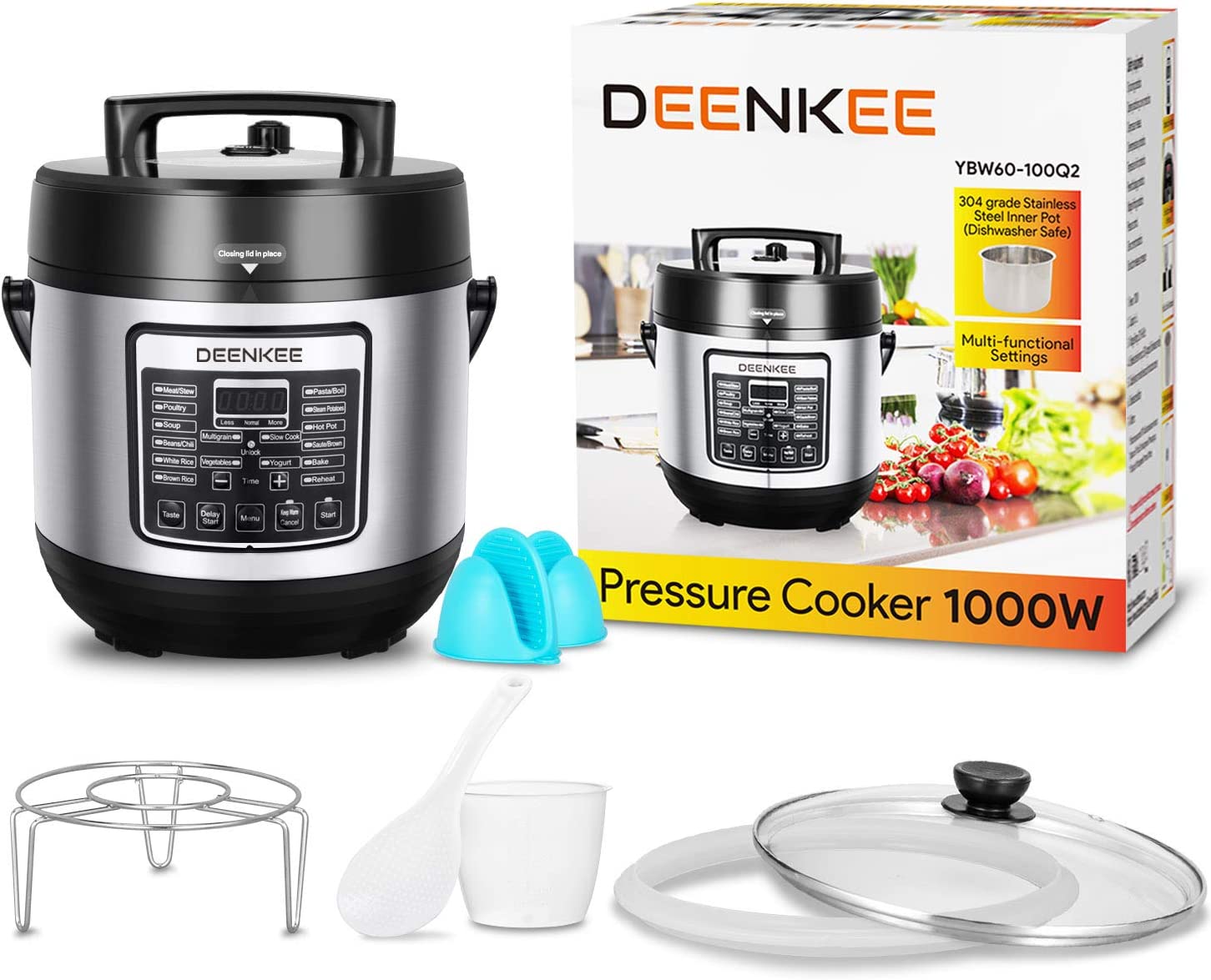 DEENKEE Multi Pot Cooker Pressure Cooker - NO LONGER AVAILABLE - Teetothe  Lifestyle
