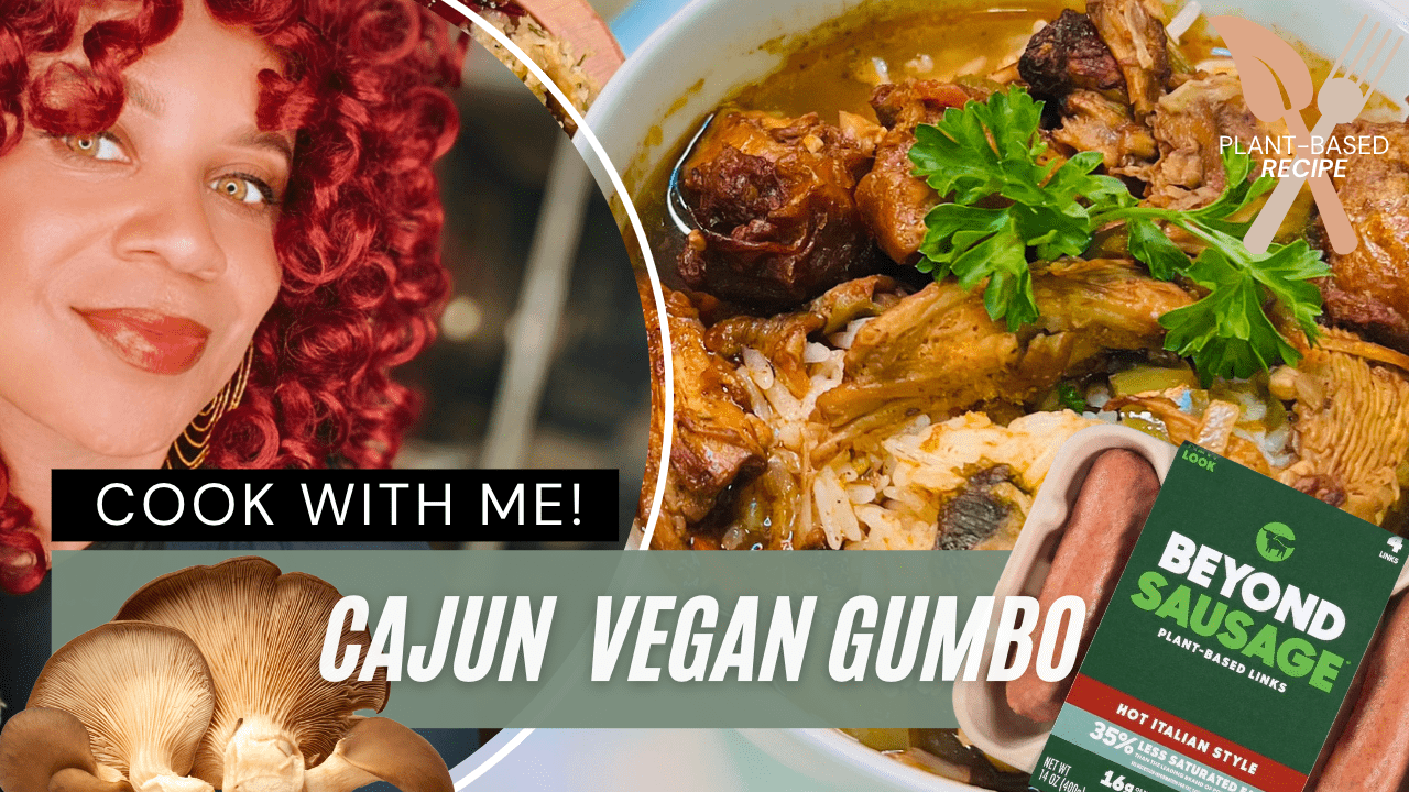 Plant-based Vegan Cajun Gumbo