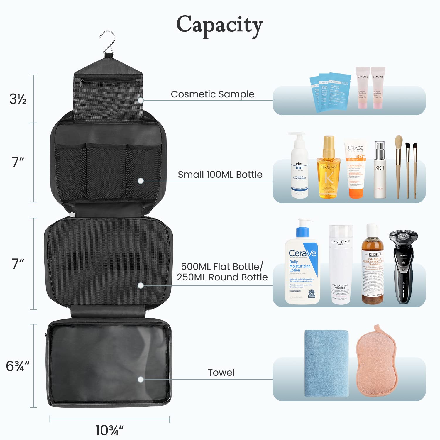Maliton Toiletry Bag for Men & Women - Teetothe Lifestyle
