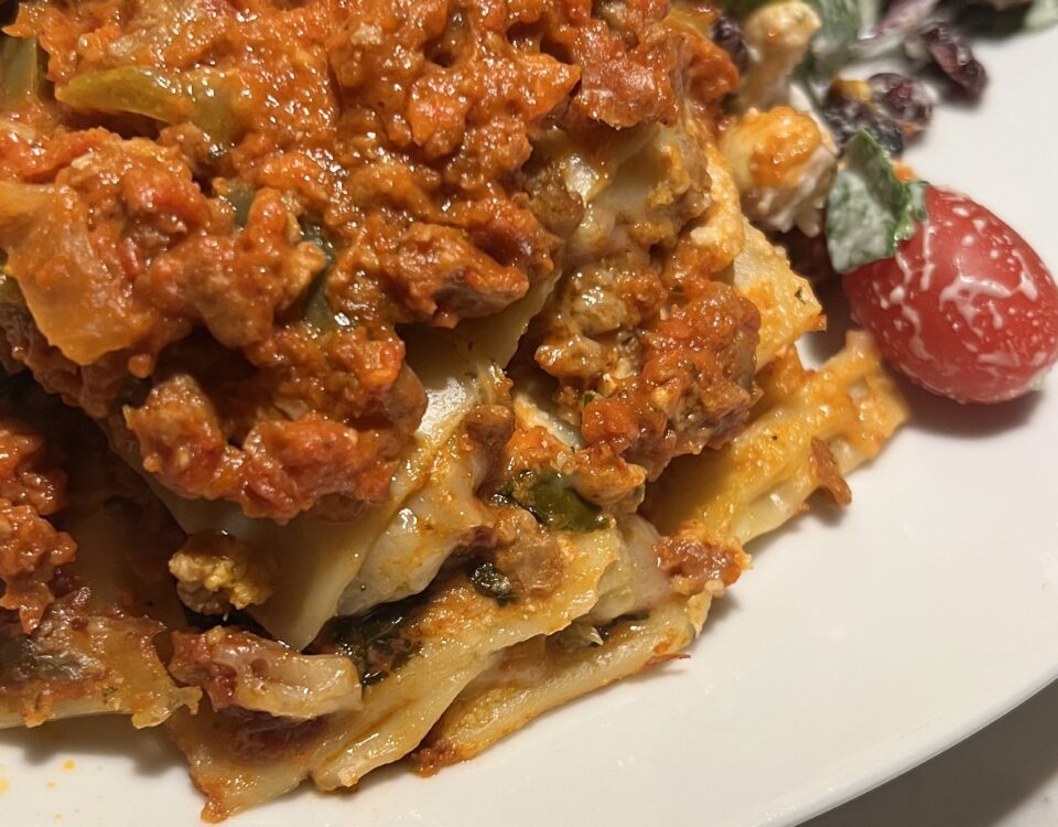 Plant-Based Vegan Lasagna Recipe with Beyond Meat