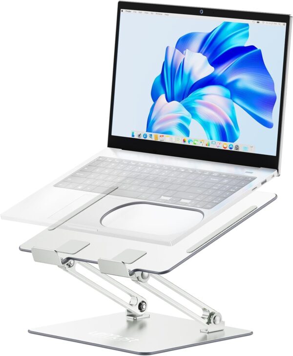 Ergonomic Adjustable Laptop Stand Riser for Desk or Travel