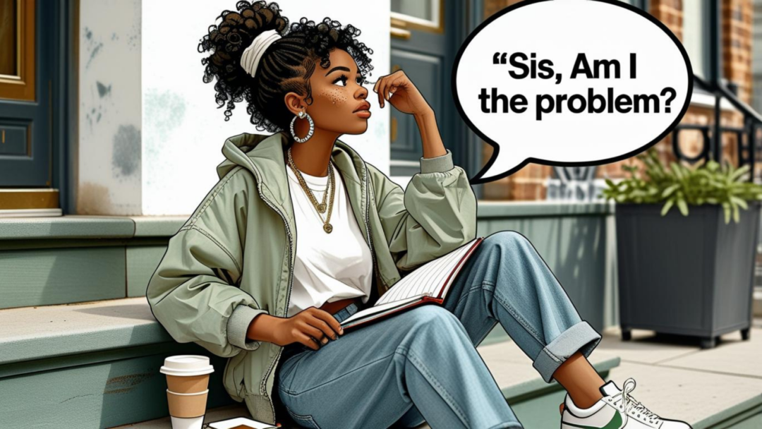 No girl, it's the system you're operating in, not you!